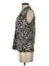 Calvin Klein Silver Sleeveless Blouse Size S - photo 5