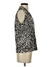 Calvin Klein Silver Sleeveless Blouse Size S - photo 4