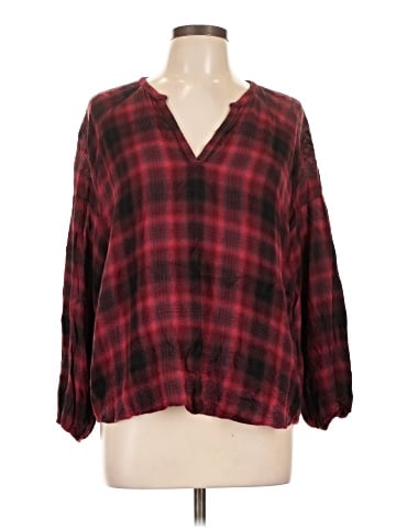 American Eagle Outfitters 3/4 Sleeve Blouse (view 1)
