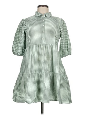 Olivaceous Casual Dress (view 1)