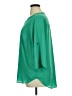 Chaus 100% Polyester Green 3/4 Sleeve Blouse Size 1X - photo 5