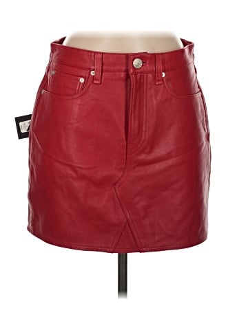 Rag & Bone Leather Skirt (view 1)