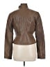 BCBGMAXAZRIA 100% Leather Brown Leather Jacket Size M - photo 2