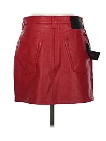 Rag & Bone Leather Skirt (view 2)