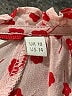 Boden 100% Silk Hearts Red Long Sleeve Silk Top Size 14 - photo 8