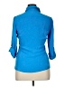Ashley Blue 100% Polyester Blue 3/4 Sleeve Blouse Size XL - photo 2