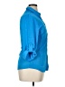 Ashley Blue 100% Polyester Blue 3/4 Sleeve Blouse Size XL - photo 4