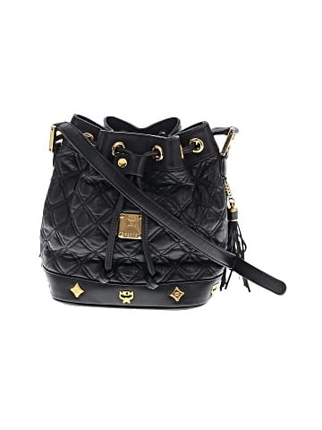 MCM Vintage Leather Bucket Bag (view 1)