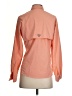 Columbia 100% Polyester Orange Long Sleeve Blouse Size S - photo 2