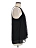 Pale Sky 100% Polyester Black Sleeveless Blouse Size M - photo 4