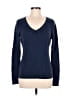 Ann Taylor LOFT 100% Cotton Blue Pullover Sweater Size M - photo 1