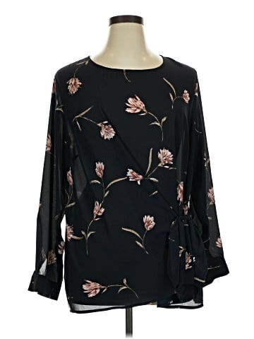Pleione Long Sleeve Blouse (view 1)