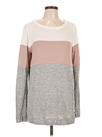 Pink Clover Long Sleeve T-Shirt (view 1)
