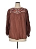 Max Studio 100% Cotton Brown 3/4 Sleeve Blouse Size XL - photo 1