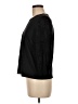 Jade 100% Cotton Black 3/4 Sleeve Top Size M - photo 5