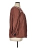 Max Studio 100% Cotton Brown 3/4 Sleeve Blouse Size XL - photo 4
