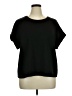 T Tahari Black Short Sleeve Top Size XL - photo 1