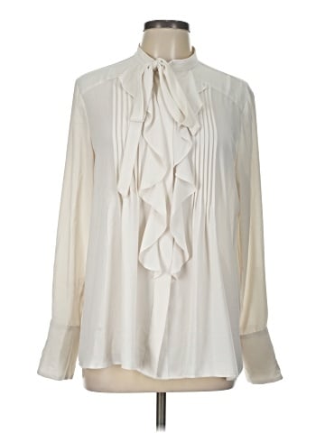 Ann Taylor Long Sleeve Polo (view 1)
