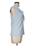 Cable & Gauge Blue Sleeveless Blouse Size L - photo 4