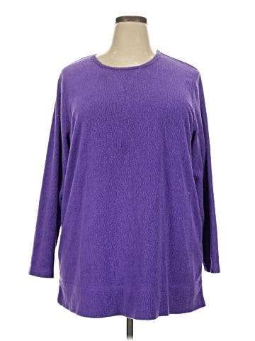Woman Within Pullover Sweater (view 1)
