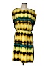 Mossimo 100% Polyester Tie-dye Yellow Casual Dress Size L - photo 1