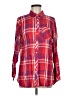 Talbots Plaid Red Long Sleeve Button-Down Shirt Size M - photo 1