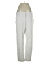 Express Solid Ivory Casual Pants Size 4R - photo 1
