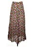 MNG Floral Orange Casual Skirt Size S - photo 2