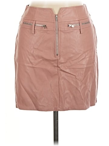 Le Lis Faux Leather Skirt (view 1)