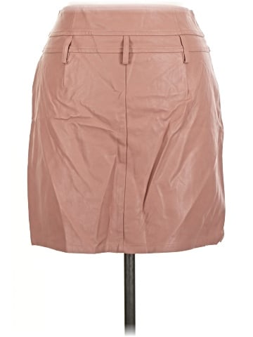 Le Lis Faux Leather Skirt (view 2)