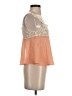 Double Zero 100% Polyester Orange Sleeveless Blouse Size S - photo 4