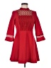 Zara Basic Red Cocktail Dress Size M - photo 1
