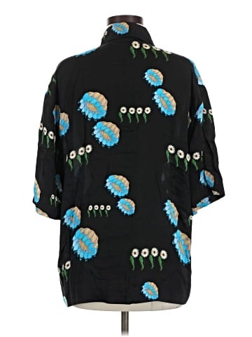 Cynthia Rowley Short Sleeve Button-Down Shirt (view 2)