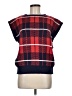 Chaus Plaid Red Sweater Vest Size M - photo 1