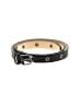 Longchamp Black Blue Leather Belt Size L - photo 1