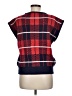 Chaus Plaid Red Sweater Vest Size M - photo 2