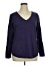 Chico's Purple Long Sleeve Blouse Size XL - photo 1