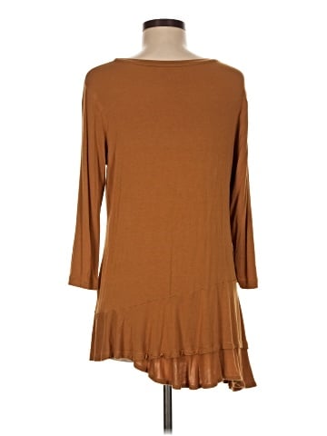 LOGO by Lori Goldstein 3/4 Sleeve Top (view 2)