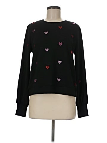 Marled Pullover Sweater (view 1)