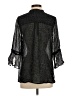 Bailey 44 Animal Print Black 3/4 Sleeve Blouse Size S - photo 2