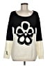 Desigual Graphic Black Pullover Sweater Size M - photo 1
