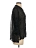 Bailey 44 Animal Print Black 3/4 Sleeve Blouse Size S - photo 4