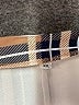 Unbranded 100% Polyester Plaid Brown Casual Pants Size XXL - photo 4