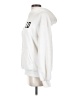 Refuge 100% Polyester Solid White Pullover Hoodie Size S - photo 5