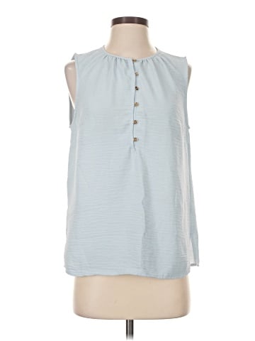 MICHAEL Michael Kors Sleeveless Blouse (view 1)