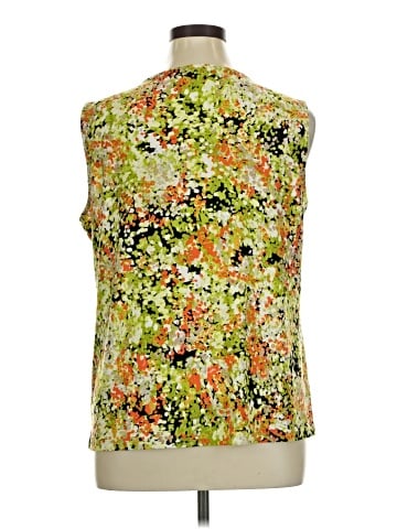 Black Label by Evan Picone Sleeveless T-Shirt (view 2)