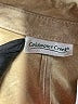 Coldwater Creek 100% Leather Tan Blazer Size S (estimated) - photo 6