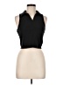 Double Zero Black Sleeveless Blouse Size M - photo 1