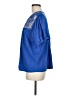 Kaktus 100% Polyester Blue Short Sleeve Blouse Size M - photo 5