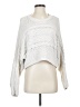 Garage 100% Polyester White Pullover Sweater Size XS - photo 1